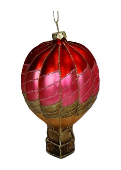 Kersten Ozdoba choinkowa "Hot Air Balloon" w kolorze różowym - wys. 11,5 cm - id: 17896735 - marki Kersten - 187282914 Kersten Ozdoba choinkowa "Hot Air Balloon" w kolorze różowym - wys. 11,5 cm ze sklepu Limango Polska w kategorii Dekoracje bożonarodzeniowe - zdjęcie 187282914