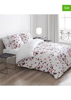 Cacharel Satynowe poszewki (2 szt.) w kolorze biało-czerwonym na poduszkę - id: 14865912 - marki Cacharel - 187283354 Cacharel Satynowe poszewki (2 szt.) w kolorze biało-czerwonym na poduszkę ze sklepu Limango Polska w kategorii Poduszki dekoracyjne - zdjęcie 187283354