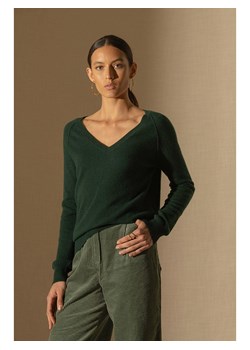 Perfect Cashmere Kaszmirowy sweter "Penelope" w kolorze ciemnozielonym - id: 16464406 - marki Perfect Cashmere - 187283393 Perfect Cashmere Kaszmirowy sweter "Penelope" w kolorze ciemnozielonym ze sklepu Limango Polska w kategorii Swetry damskie - zdjęcie 187283393