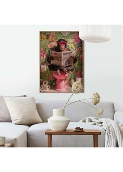 Orangewallz Druk artystyczny "Monkey Break" w ramce - id: 17772246 - marki Orangewallz - 187283604 Orangewallz Druk artystyczny "Monkey Break" w ramce ze sklepu Limango Polska w kategorii Obrazy - zdjęcie 187283604