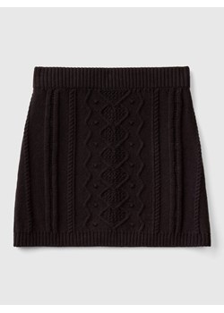 Benetton Spódnica dzianinowa w kolorze czarnym - id: 17779526 - marki benetton - 187283654 Benetton Spódnica dzianinowa w kolorze czarnym ze sklepu Limango Polska w kategorii Spódnice dziewczęce - zdjęcie 187283654