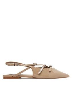 Baleriny Steve Madden Cianna SM11003709 Brązowy ze sklepu eobuwie.pl w kategorii Sandały damskie - zdjęcie 187283984