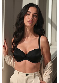 Vivisence 1085 biustonosz miękki z fiszbinami subtelny połysk - id: 37840 - marki Vivisence - 187284774 Vivisence 1085 biustonosz miękki z fiszbinami subtelny połysk ze sklepu kontri.pl w kategorii Biustonosze - zdjęcie 187284774