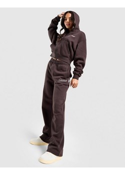 HOODRICH SPODNIE POISE WIDE LEG JOG BRN/PNK ze sklepu JD Sports  w kategorii Spodnie damskie - zdjęcie 187284881