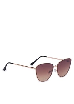 JENNY Okulary przeciwsłoneczne 4WF-016-SS25 Złoty - id: 5904862999890 - marki MODIVO - 187285451 JENNY Okulary przeciwsłoneczne 4WF-016-SS25 Złoty ze sklepu MODIVO w kategorii Okulary przeciwsłoneczne damskie - zdjęcie 187285451