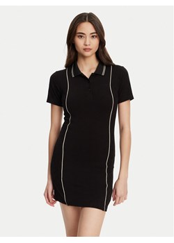Guess Sukienka dzianinowa V5YK00 KCX12 Czarny Regular Fit ze sklepu MODIVO w kategorii Sukienki - zdjęcie 187285523