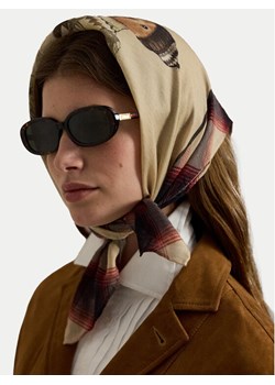 Polo Ralph Lauren Apaszka 455P04665001 Beżowy ze sklepu MODIVO w kategorii Szaliki i chusty damskie - zdjęcie 187285530