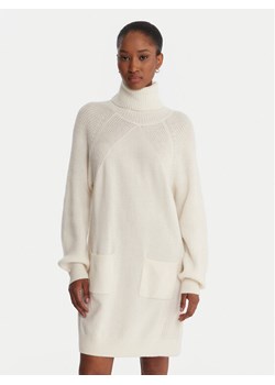 Liu Jo Sukienka dzianinowa MF5063 MS009 Écru Regular Fit - id: 0000305587848 - marki Liu Jo - 187285654 Liu Jo Sukienka dzianinowa MF5063 MS009 Écru Regular Fit ze sklepu MODIVO w kategorii Sukienki - zdjęcie 187285654
