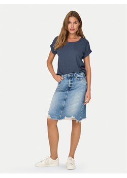 ONLY T-Shirt Moster 15106662 Granatowy Loose Fit ze sklepu MODIVO w kategorii Bluzki damskie - zdjęcie 187285694