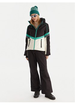 Roxy Kurtka narciarska Peak Chic Softshell Jk ERJTJ03512 Czarny Slim Fit ze sklepu MODIVO w kategorii Kurtki damskie - zdjęcie 187285711