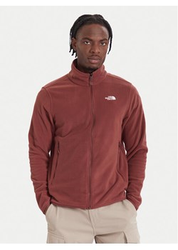 The North Face Polar Glacier NF0A8D0R Czerwony Regular Fit ze sklepu MODIVO w kategorii Bluzy męskie - zdjęcie 187285781
