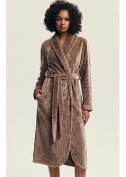 Henderson elegnacki szlafrok damski Dextra 43595-84X, Kolor brązowy, Rozmiar L, Henderson - id: 221766 - marki Henderson - 187287540 Henderson elegnacki szlafrok damski Dextra 43595-84X, Kolor brązowy, Rozmiar L, Henderson ze sklepu Intymna w kategorii Szlafroki damskie - zdjęcie 187287540