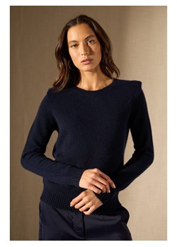 Perfect Cashmere Kaszmirowy sweter &quot;Devezas&quot; w kolorze granatowym ze sklepu Limango Polska w kategorii Swetry damskie - zdjęcie 187288313