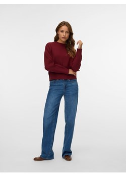 Vero Moda Sweter w kolorze bordowym ze sklepu Limango Polska w kategorii Swetry damskie - zdjęcie 187288511