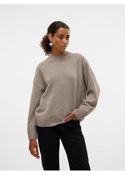 Vero Moda Sweter w kolorze szarobrązowym ze sklepu Limango Polska w kategorii Swetry damskie - zdjęcie 187288590
