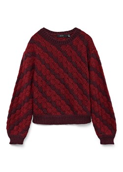 Vero Moda Sweter w kolorze bordowym ze sklepu Limango Polska w kategorii Swetry damskie - zdjęcie 187288602