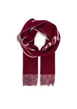 Szalik Tommy Hilfiger Script Logo AW0AW17786 Bordowy ze sklepu eobuwie.pl w kategorii Szaliki i chusty damskie - zdjęcie 187288734