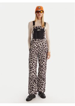 DC Shoes Spodnie narciarskie Valiant BIB ADJTP03030 Beżowy Regular Fit ze sklepu MODIVO w kategorii Spodnie damskie - zdjęcie 187289163