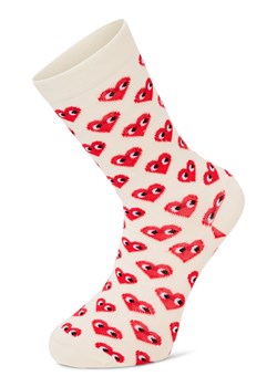 Marie Lund Skarpety Kobiety Bawełna écru wzorzysty - id: 676073-0002-03540 - marki Marie Lund - 187289374 Marie Lund Skarpety Kobiety Bawełna écru wzorzysty ze sklepu vangraaf w kategorii Skarpetki damskie - zdjęcie 187289374