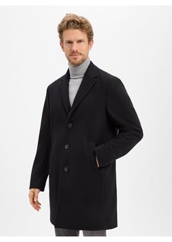Mc Earl Krótki płaszcz męski Mężczyźni czarny jednolity - id: 769965-0001-09900 - marki Mc Earl - 187289384 Mc Earl Krótki płaszcz męski Mężczyźni czarny jednolity ze sklepu vangraaf w kategorii Płaszcze męskie - zdjęcie 187289384