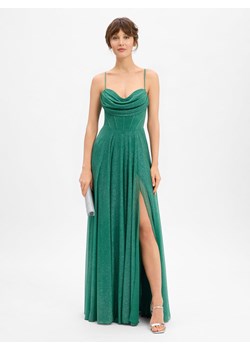 Marie Lund Damska sukienka wieczorowa Kobiety zielony jednolity ze sklepu vangraaf w kategorii Sukienki - zdjęcie 187289391