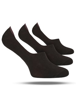 Zestaw Trzech Par Bawełnianych Stopek - Chattier - Brązowe  SKCH0139stopki3pakBRAZ ze sklepu JegoSzafa.pl w kategorii Skarpetki męskie - zdjęcie 187289490