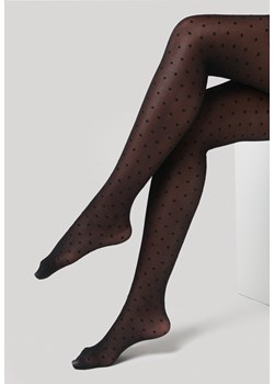 Czarne Rajstopy 40 den Oreithaleia - id: ALI726-38-BLACK - marki Renee - 187289494 Czarne Rajstopy 40 den Oreithaleia ze sklepu renee.pl w kategorii Rajstopy - zdjęcie 187289494