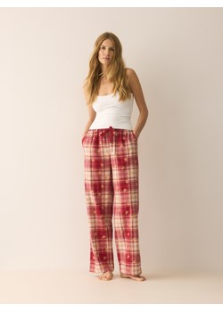 Reserved - Spodnie piżamowe - czerwony - id: 020HE-33X - marki Reserved - 187290361 Reserved - Spodnie piżamowe - czerwony ze sklepu Reserved w kategorii Piżamy damskie - zdjęcie 187290361