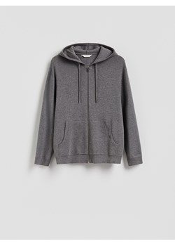 Reserved - Sweter z kapturem - szary ze sklepu Reserved w kategorii Swetry męskie - zdjęcie 187290421