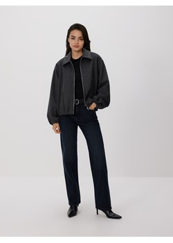 Reserved - Jeansy straight fit - granatowy ze sklepu Reserved w kategorii Jeansy damskie - zdjęcie 187290731