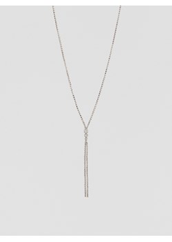 Reserved - Naszyjnik z kryształkami - srebrny ze sklepu Reserved w kategorii Naszyjniki - zdjęcie 187290852