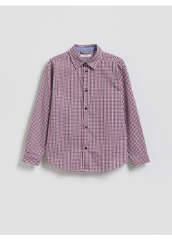 Reserved - Koszula w drobną kratę - czerwony - id: 870FG-33X - marki Reserved - 187291023 Reserved - Koszula w drobną kratę - czerwony ze sklepu Reserved w kategorii Koszule chłopięce - zdjęcie 187291023