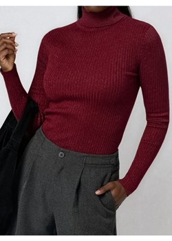 Sinsay - Prążkowany sweter - różowy - id: 351FJ-40X - marki Sinsay - 187291654 Sinsay - Prążkowany sweter - różowy ze sklepu Sinsay w kategorii Swetry damskie - zdjęcie 187291654