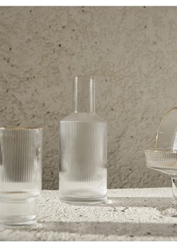 Sinsay - Szklana karafka - biały ze sklepu Sinsay w kategorii Dzbanki i zaparzacze - zdjęcie 187291662