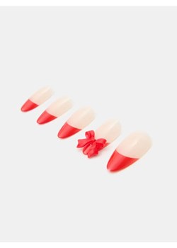 Sinsay - Sztuczne paznokcie z matowym wykończeniem - czerwony - id: 855GE-33X - marki Sinsay - 187291710 Sinsay - Sztuczne paznokcie z matowym wykończeniem - czerwony ze sklepu Sinsay w kategorii Sztuczne paznokcie - zdjęcie 187291710