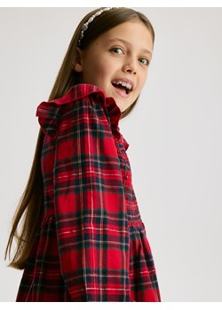 Reserved - Sukienka w kratę - wielobarwny ze sklepu Reserved w kategorii Sukienki dziewczęce - zdjęcie 187292574