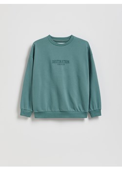 Reserved - Bluza z nadrukiem - morski ze sklepu Reserved w kategorii Bluzy chłopięce - zdjęcie 187292880