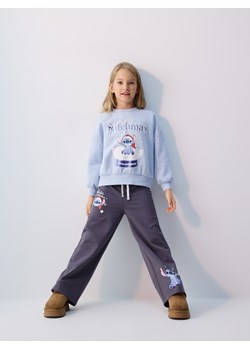 Reserved - Spodnie dresowe Lilo i Stitch - ciemnoszary ze sklepu Reserved w kategorii Spodnie dziewczęce - zdjęcie 187292893