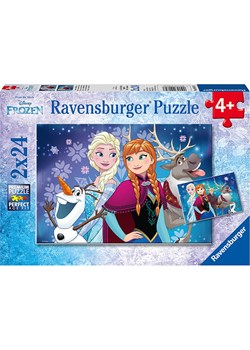 Ravensburger Puzzle (2 szt.) &quot;Kraina Lodu&quot;- 2 x 24 szt. - 4+ ze sklepu Limango Polska w kategorii Puzzle - zdjęcie 187293000