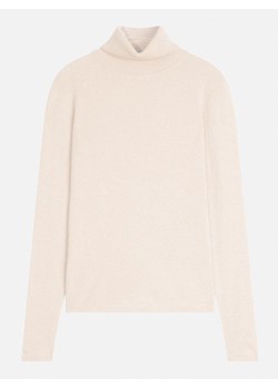Perfect Cashmere Kaszmirowy golf &quot;Ashley&quot; w kolorze kremowym ze sklepu Limango Polska w kategorii Swetry damskie - zdjęcie 187293161