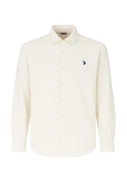 U.S. Polo Assn. Koszula sztruksowa - Regular fit - w kolorze kremowym ze sklepu Limango Polska w kategorii Koszule męskie - zdjęcie 187293364