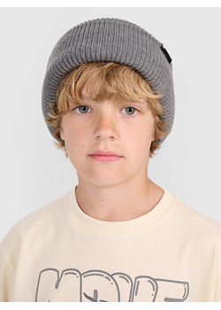 Dziecięca czapka zimowa 4F 4FJWAW25ACAPU652 - szara ze sklepu Sportstylestory.com w kategorii Czapki dziecięce - zdjęcie 187293713