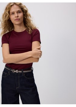 Reserved - Pasek z ćwiekami - brązowy ze sklepu Reserved w kategorii Paski damskie - zdjęcie 187294264