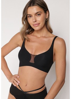 Czarny Biustonosz z Ozdobnym Wycięciem Ezirelle - id: 401900 - marki born2be - 187294781 Czarny Biustonosz z Ozdobnym Wycięciem Ezirelle ze sklepu born2be.pl w kategorii Biustonosze - zdjęcie 187294781