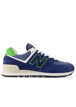 Buty unisex New Balance U574QBL - granatowe ze sklepu streetstyle24.pl w kategorii Buty sportowe damskie - zdjęcie 187294922