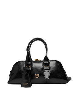 Torebka PINKO Bowling Bag Baguette AI 25-26 105334 A2VW Czarny - id: 8053177289763 - marki Pinko - 187294931 Torebka PINKO Bowling Bag Baguette AI 25-26 105334 A2VW Czarny ze sklepu eobuwie.pl w kategorii Torebki bagietki - zdjęcie 187294931