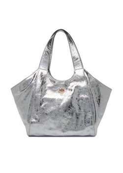 Torebka PINKO Tote Mini Bag AI 25-26 PLTT 104645 A2OT Srebrny - id: 8053177173369 - marki Pinko - 187294941 Torebka PINKO Tote Mini Bag AI 25-26 PLTT 104645 A2OT Srebrny ze sklepu eobuwie.pl w kategorii Torebki hobo - zdjęcie 187294941