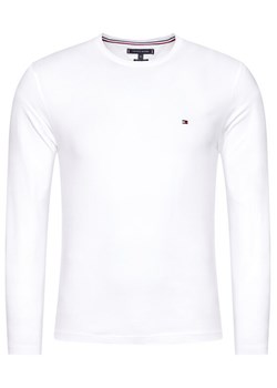 Tommy Hilfiger Longsleeve Logo MW0MW09096 Biały Regular Fit ze sklepu MODIVO w kategorii T-shirty męskie - zdjęcie 187295031
