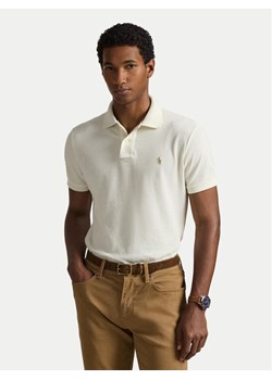 Polo Ralph Lauren Polo 710680784372 Écru Custom Slim Fit - id: 0000305785985 - marki Polo Ralph Lauren - 187295051 Polo Ralph Lauren Polo 710680784372 Écru Custom Slim Fit ze sklepu MODIVO w kategorii T-shirty męskie - zdjęcie 187295051