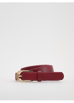 Reserved - Pasek z klamrą - intenstywna czerwień - id: 044FD-29X - marki Reserved - 187295604 Reserved - Pasek z klamrą - intenstywna czerwień ze sklepu Reserved w kategorii Paski damskie - zdjęcie 187295604